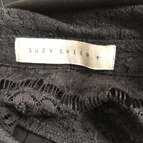 Black Lace Blouse - Picture 2 of 3